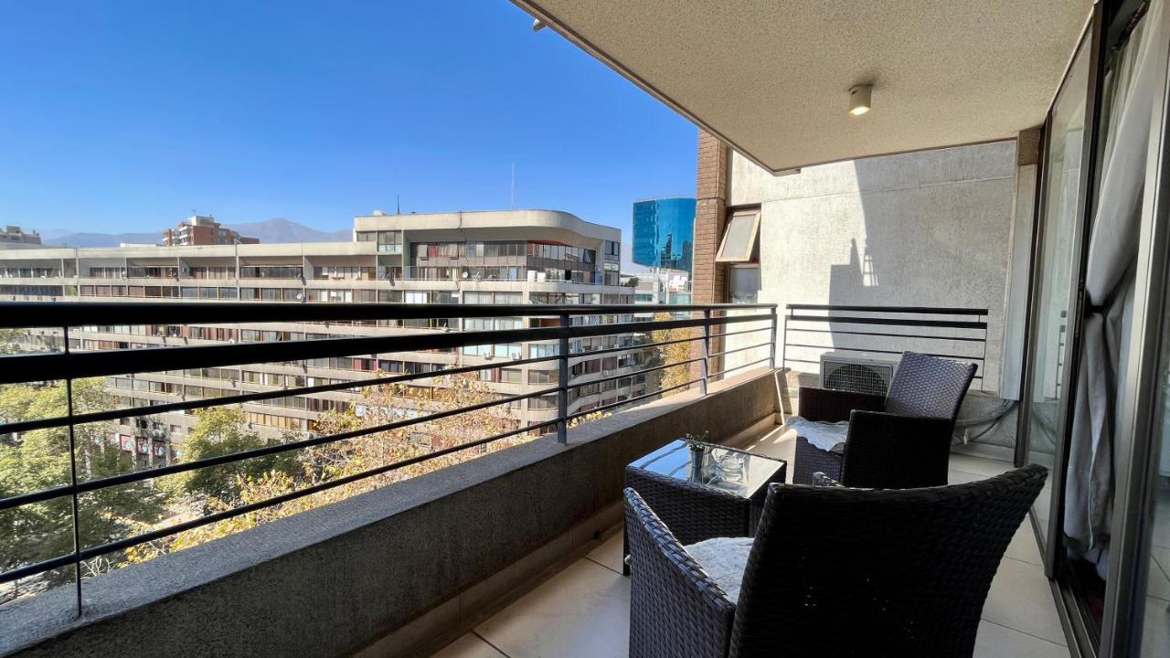 Apartamentos City Centro Los Leones ซานติอาโก ภายนอก รูปภาพ