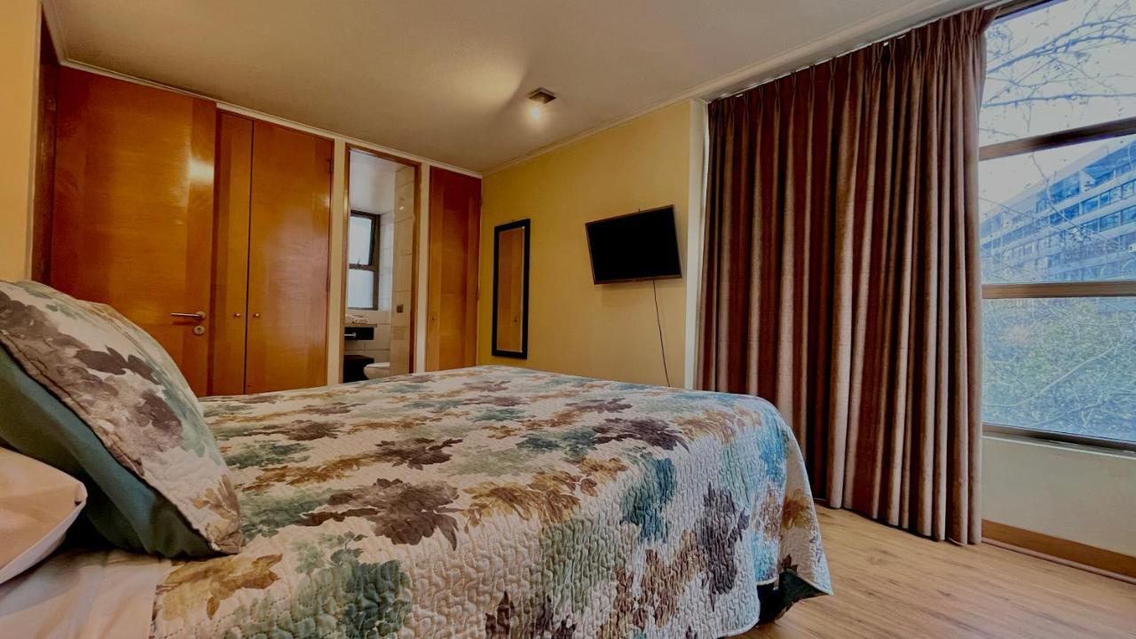 Apartamentos City Centro Los Leones ซานติอาโก ภายนอก รูปภาพ