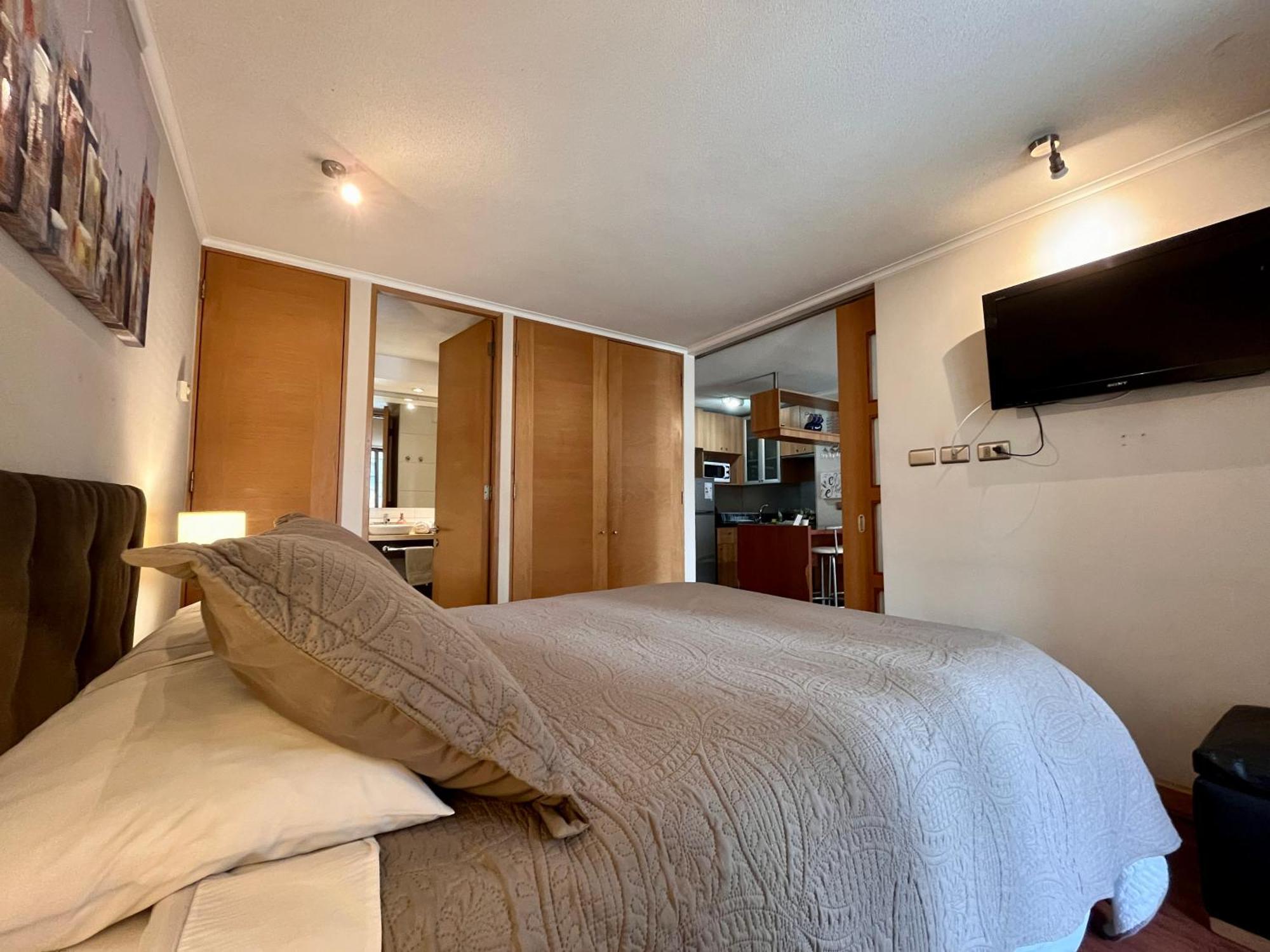 Apartamentos City Centro Los Leones ซานติอาโก ภายนอก รูปภาพ