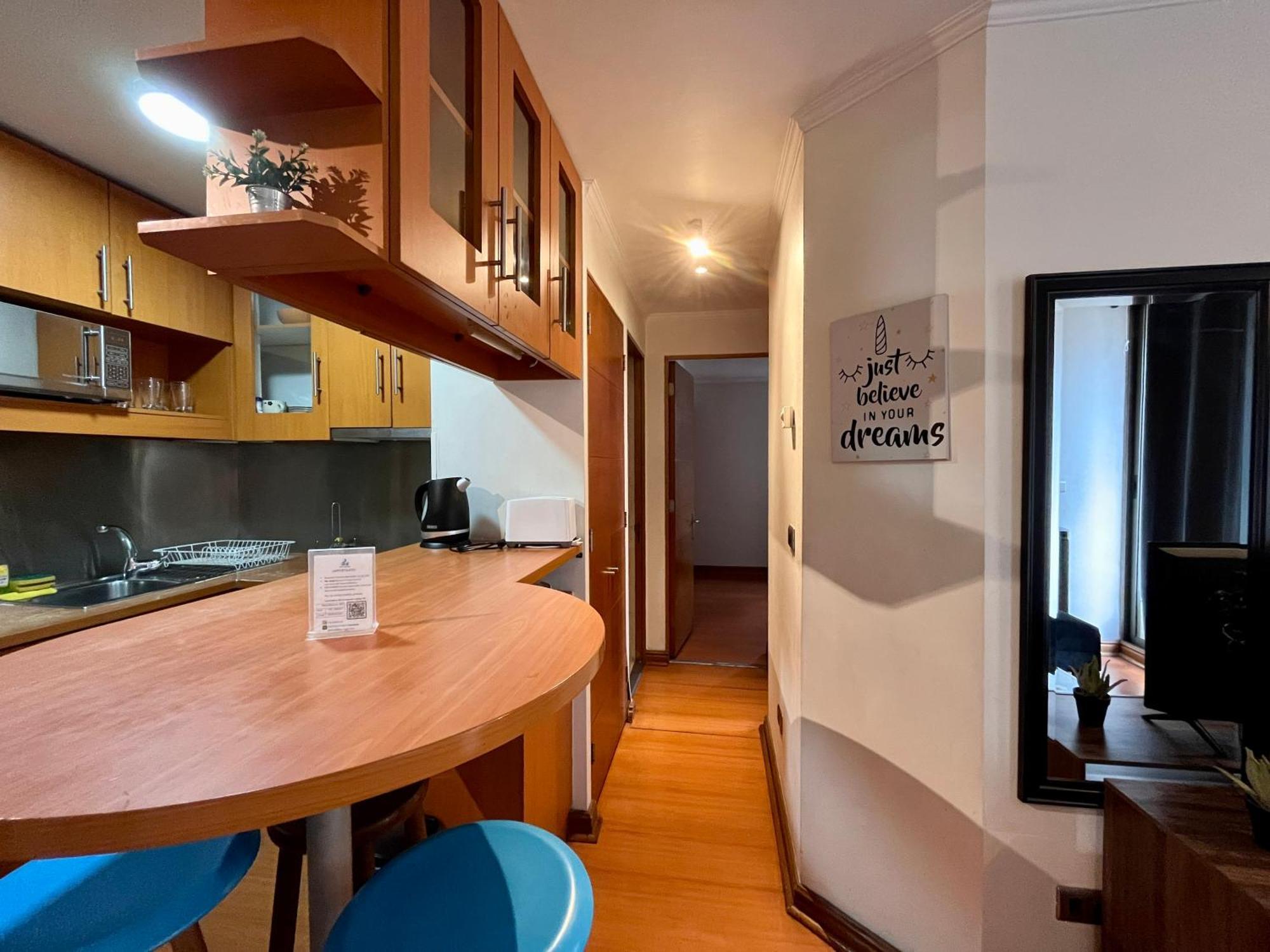 Apartamentos City Centro Los Leones ซานติอาโก ภายนอก รูปภาพ