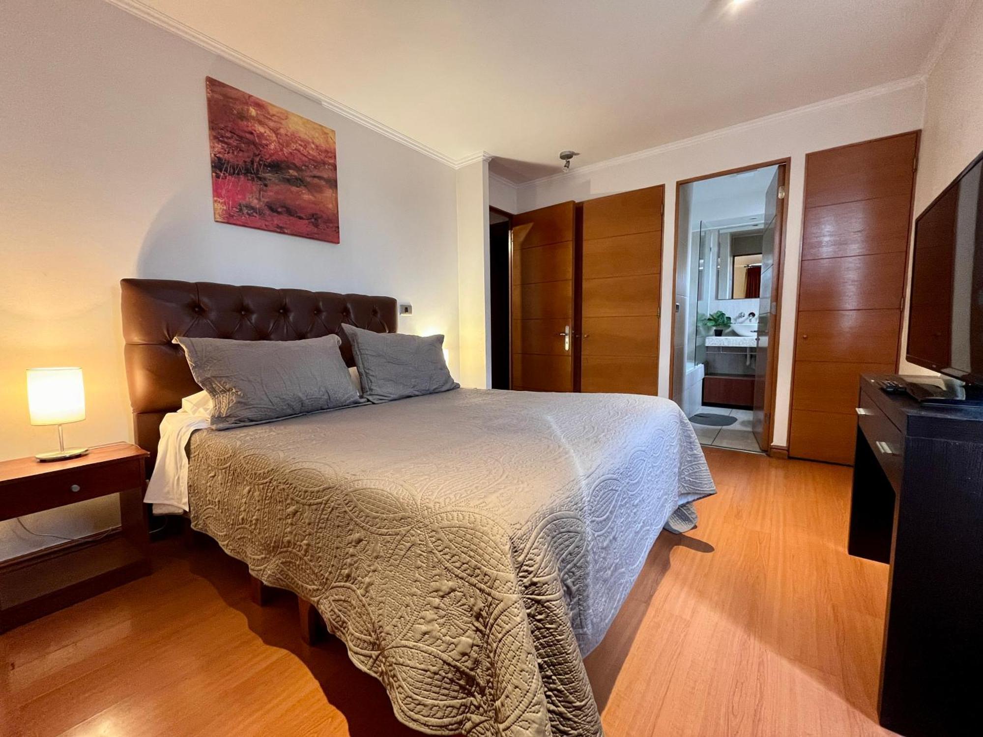 Apartamentos City Centro Los Leones ซานติอาโก ภายนอก รูปภาพ